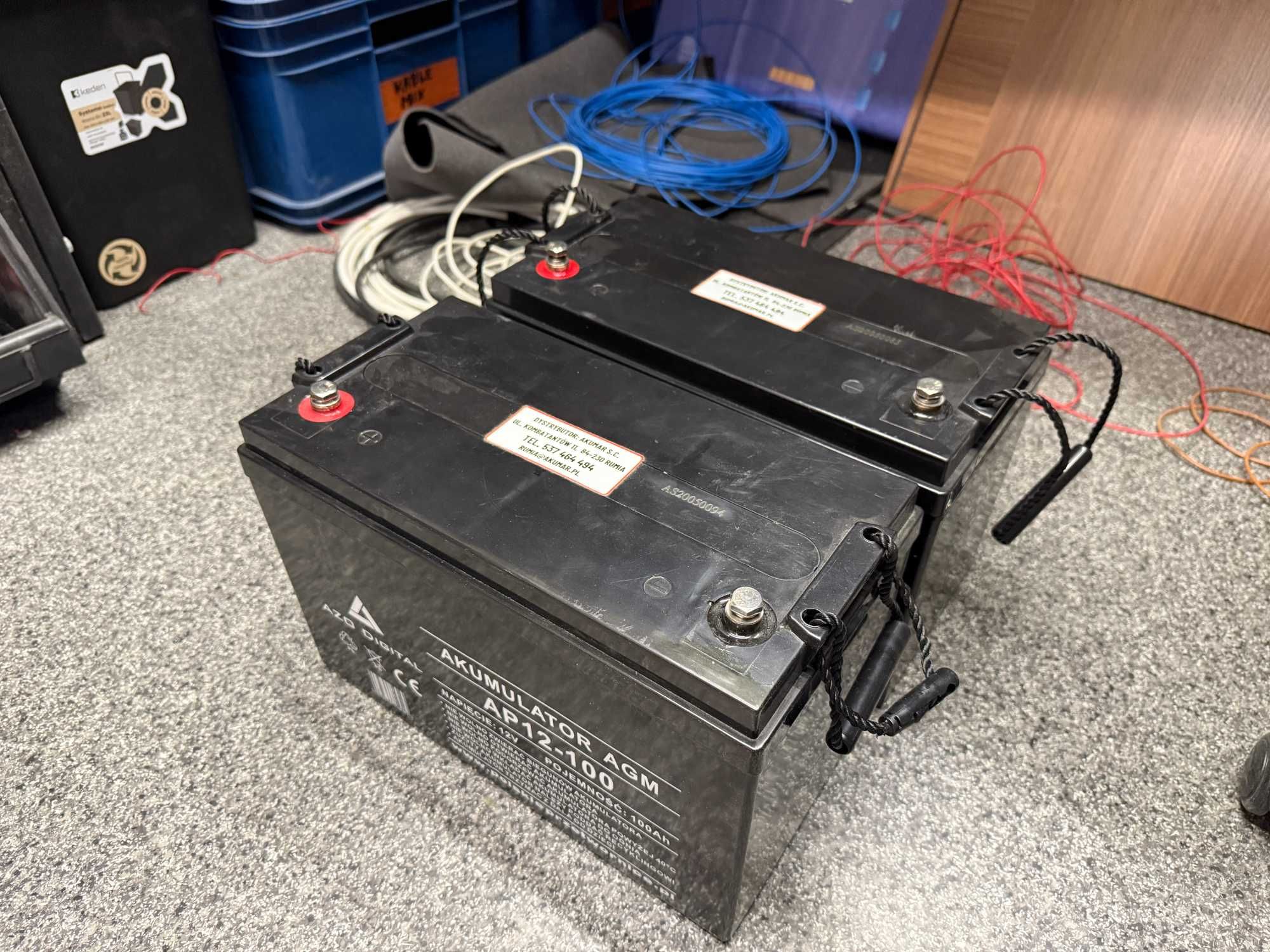 Nowy akumulator AZO Digital AP12-100 VRLA AGM 12V 100Ah