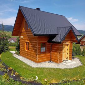 Domek u Stolarza widok na góry, nieopodal jezioro PIENINY