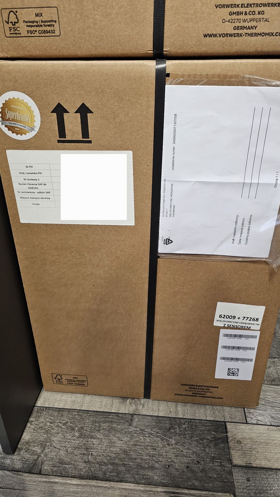Thermomix TM6 Biały i Rudolf z sensorami Nowe gwarancja