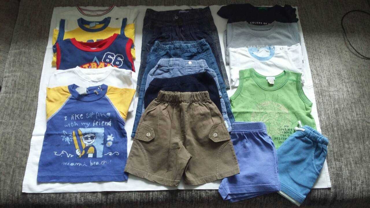 Пакет літнього одягу для хлопчика до 1 рочку, 17 речей