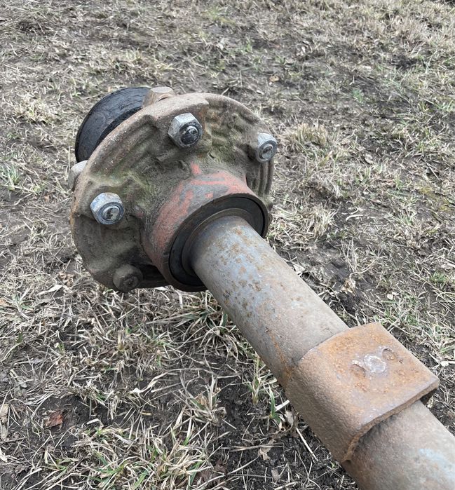 Балка ось причепа під ступицю ГАЗ