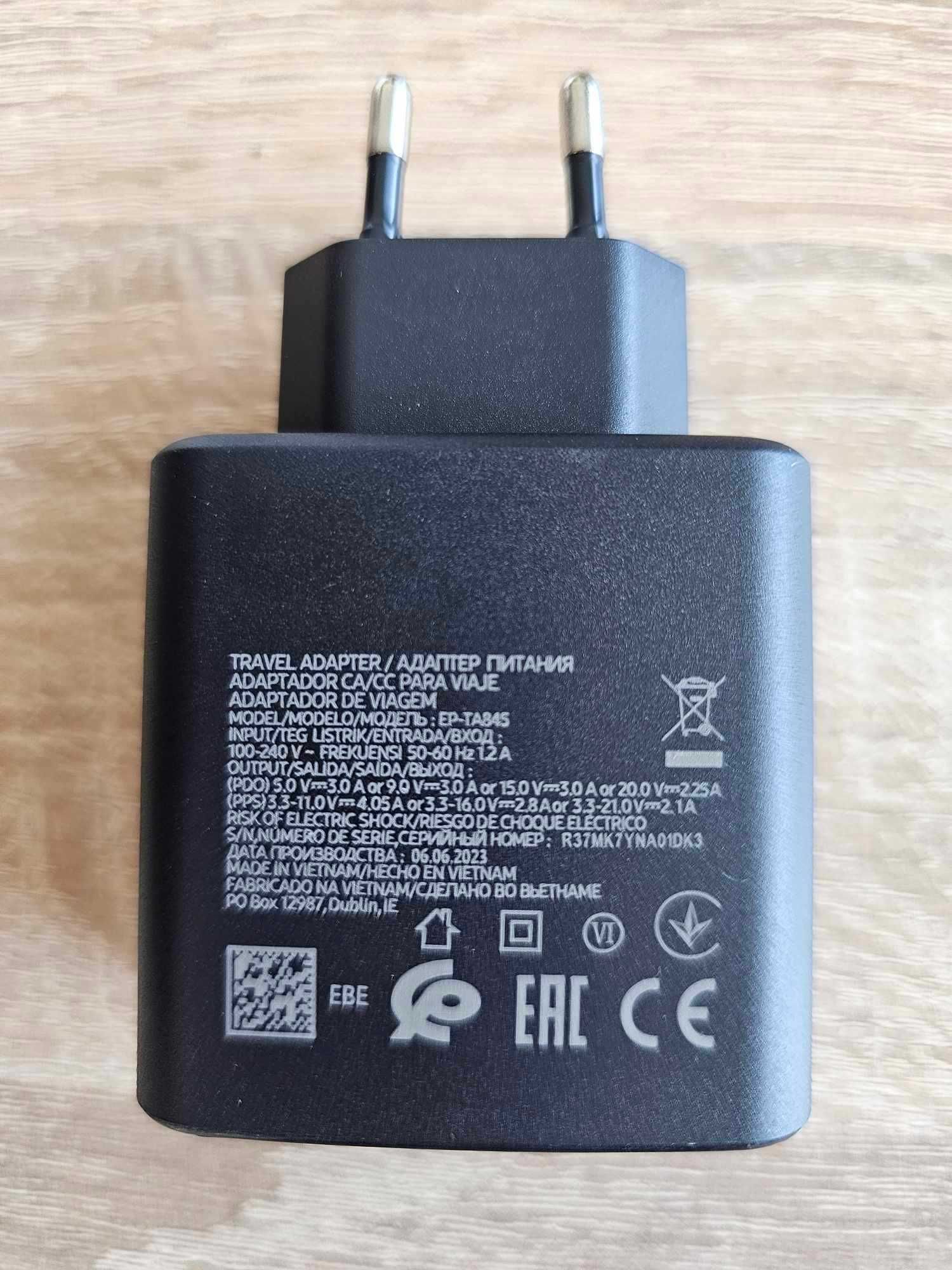 Szybka Ładowarka do telefonu Super Fast Charging 45W USB-C