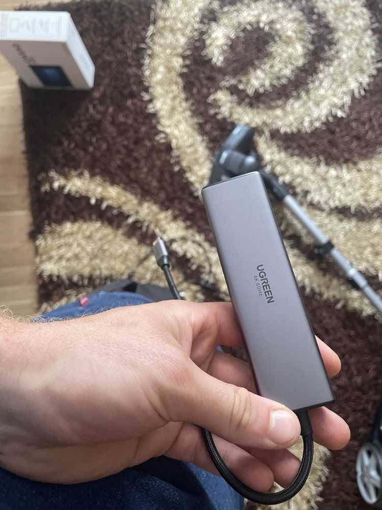 Ugreen CM498 Stacja dokująca 6 w 1 USB C OUTLET