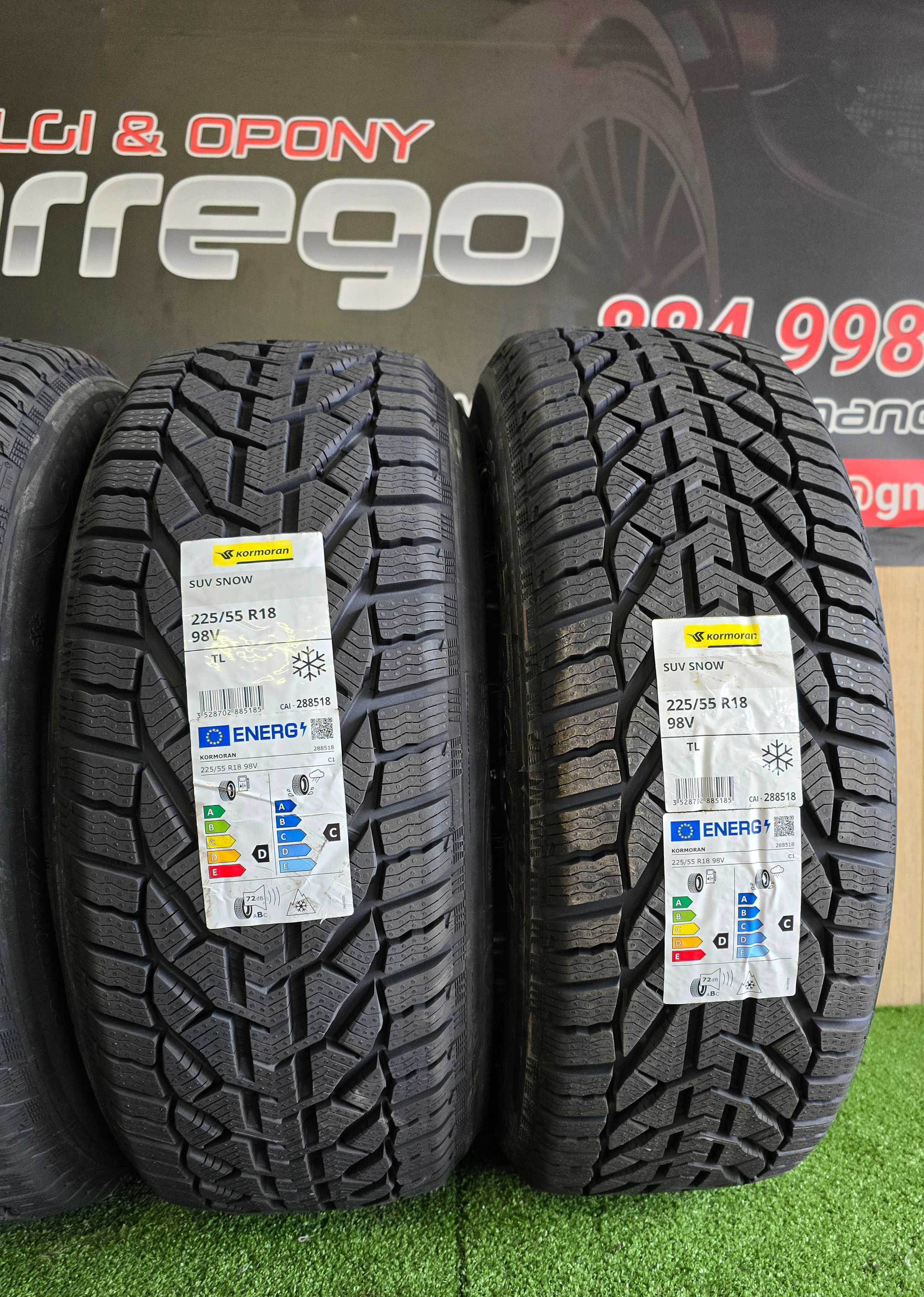 NOWE OPONY zimowe - KORMORAN Suv Snow - 235/55/R19