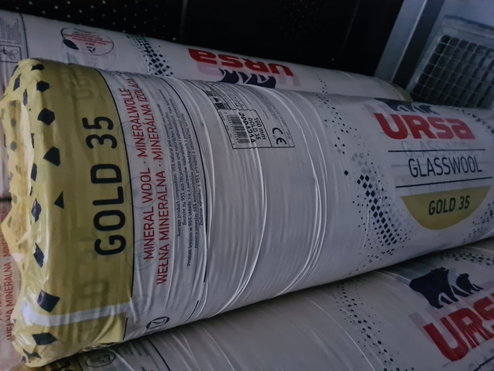 Wełna szklana URSA Glasswool Gold 35