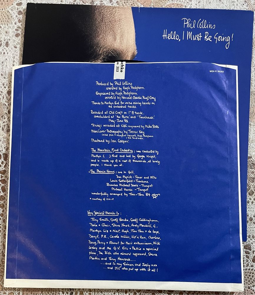 Vinil Phil Collins