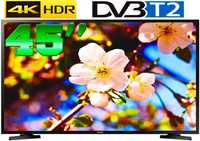 Телевизор Смарт LED UHD 4К Samsung 45" Android T2 Новинка 2023 235