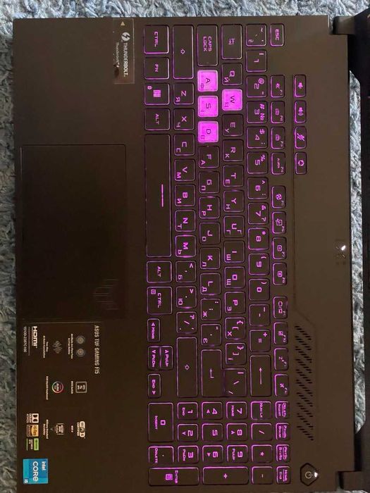 Ноутбук ASUS TUF Gaming F15 i5-12500H/8GB/512GB/RTX3050 144Hz
