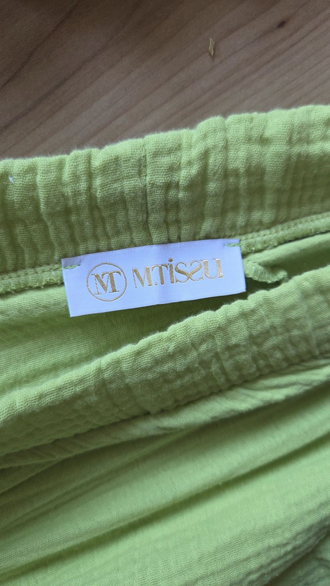 Komplet letni dwuczęściowy neon  M.Tissu M 38