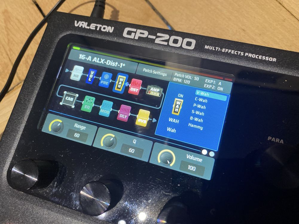Valeton GP-200 multiefekt gitarowy