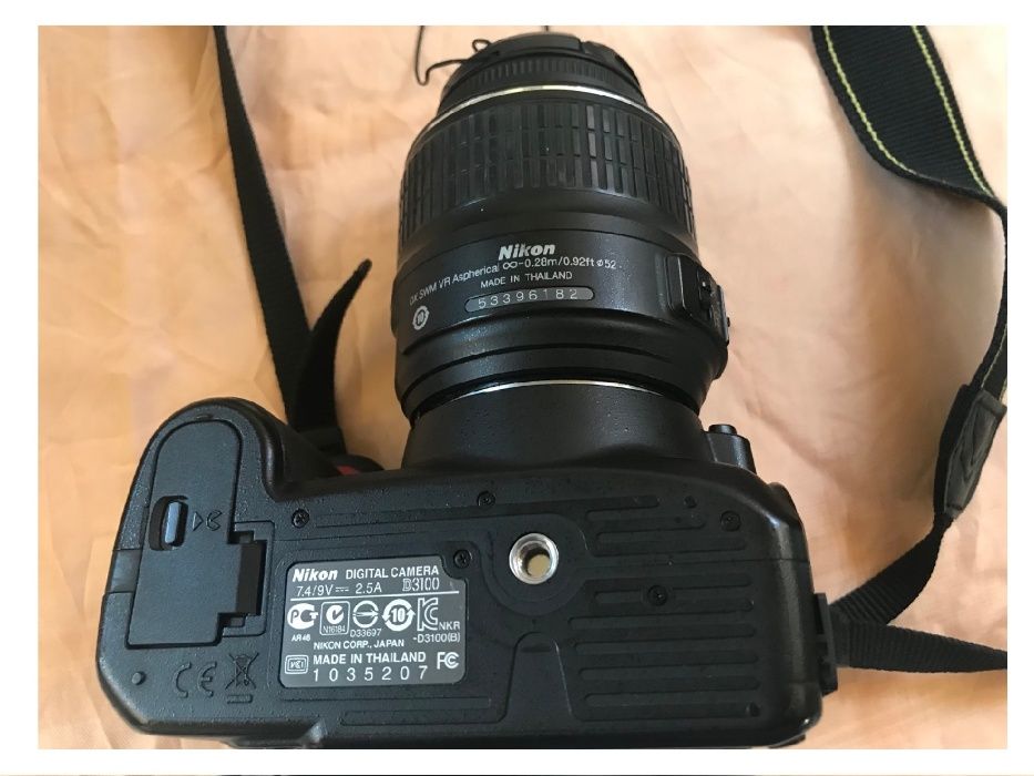 Фотоаппарат Nikon D3100 с сумкой