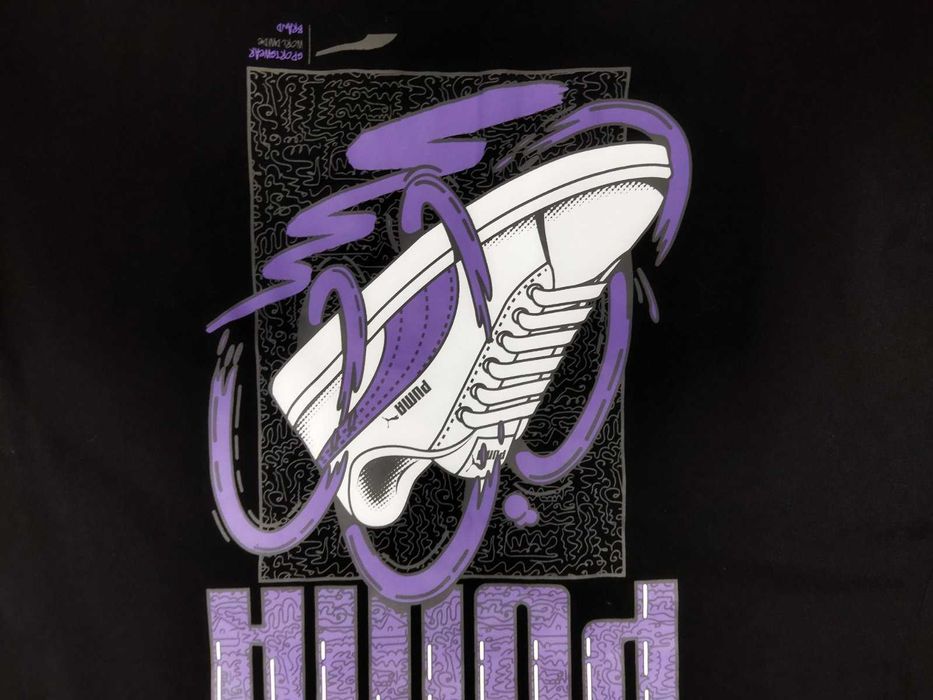 Футболка PUMA с принтом Розмір L