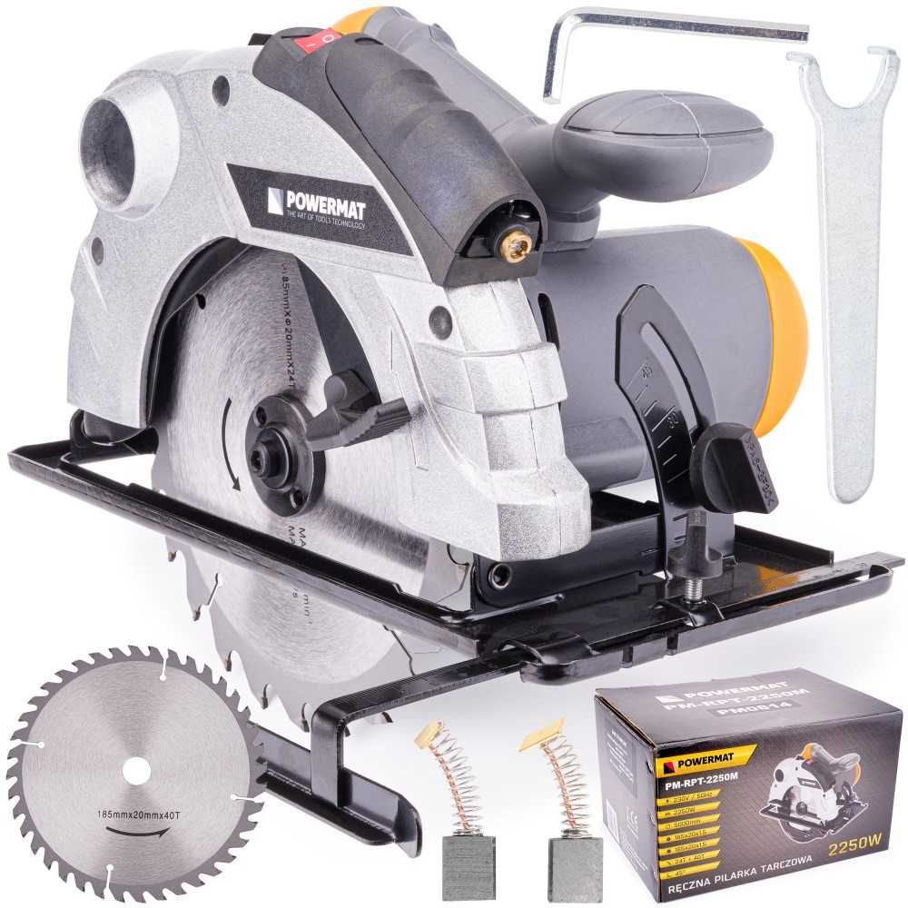 Pilarka ręczna tarczowa PM-RPT-2250M 185mm 2250W NOWA
