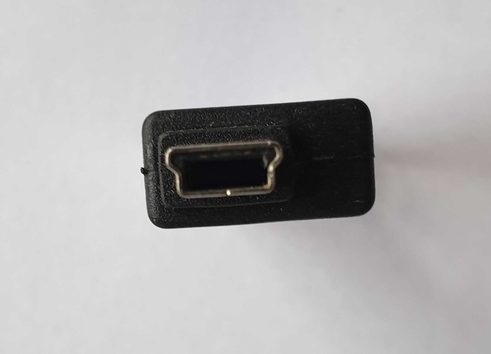 Оригинальный переходник Samsung USB type A - miniUSB (папа-папа)