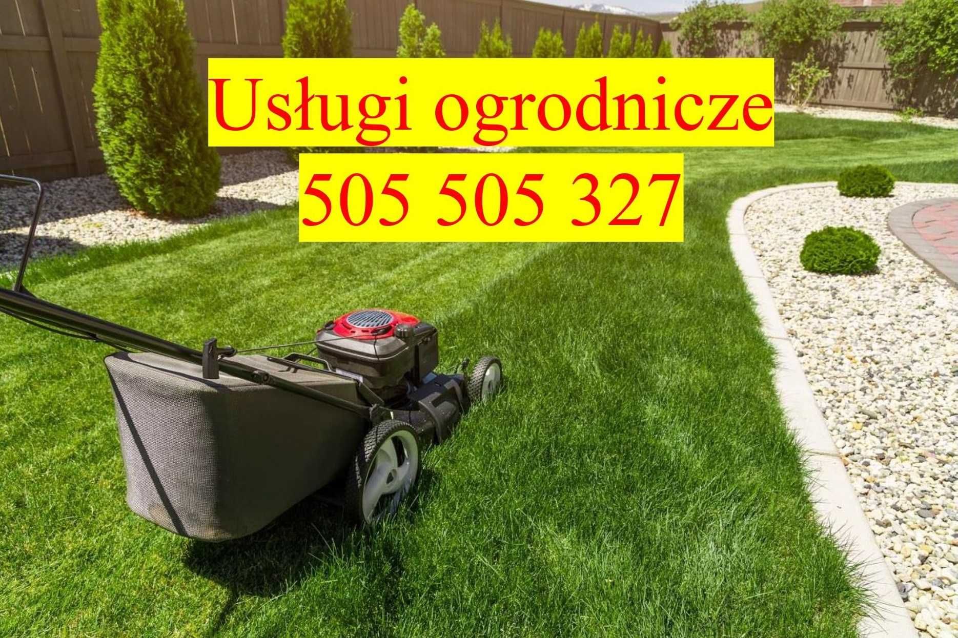 Usługi ogrodnicze, m.in. koszenie trawy, oczyszczanie działek