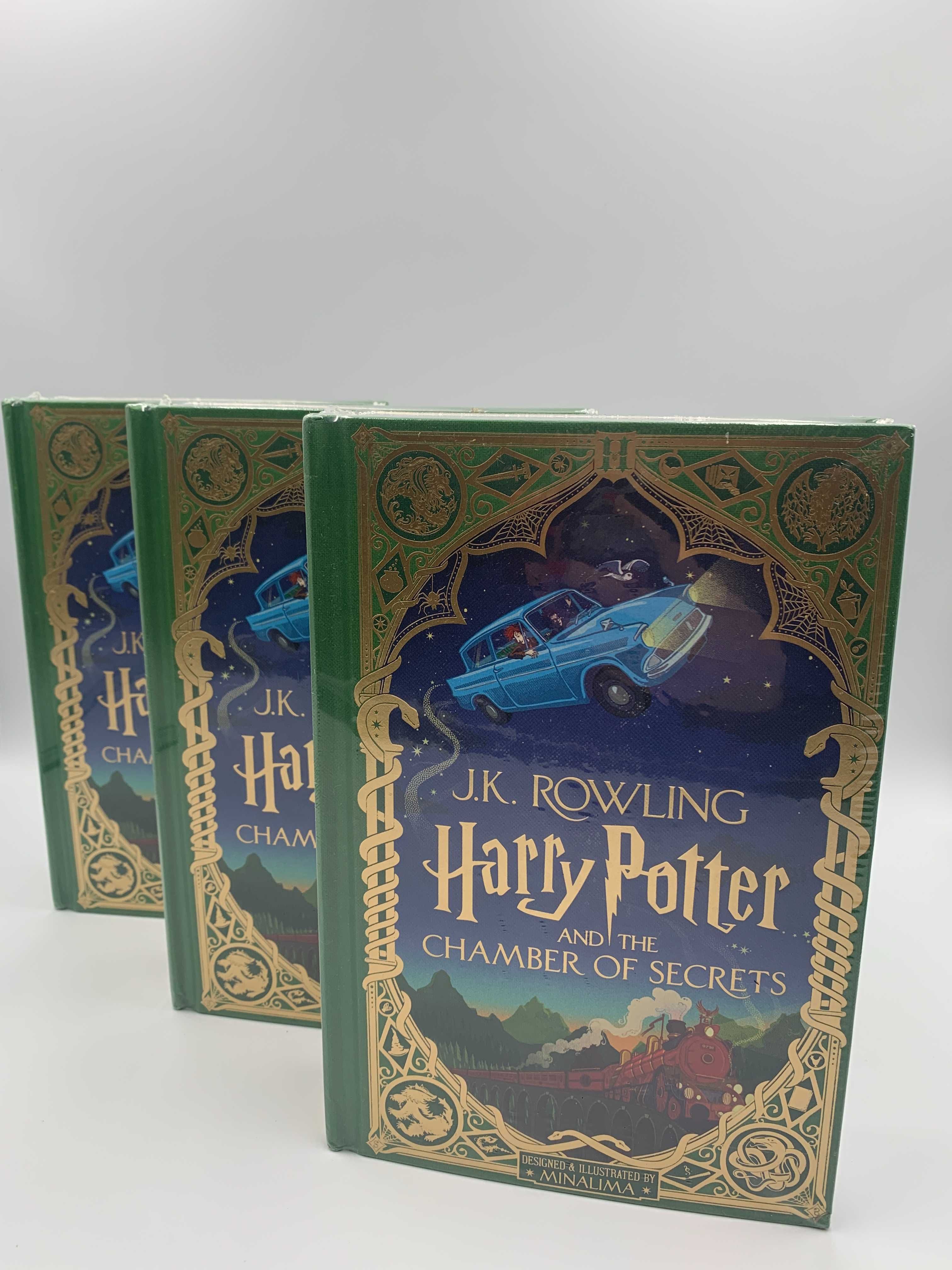 МАГАЗИН! Комплект із 3-х книг Harry Potter: Year 1, 2, 3 (Minalima)