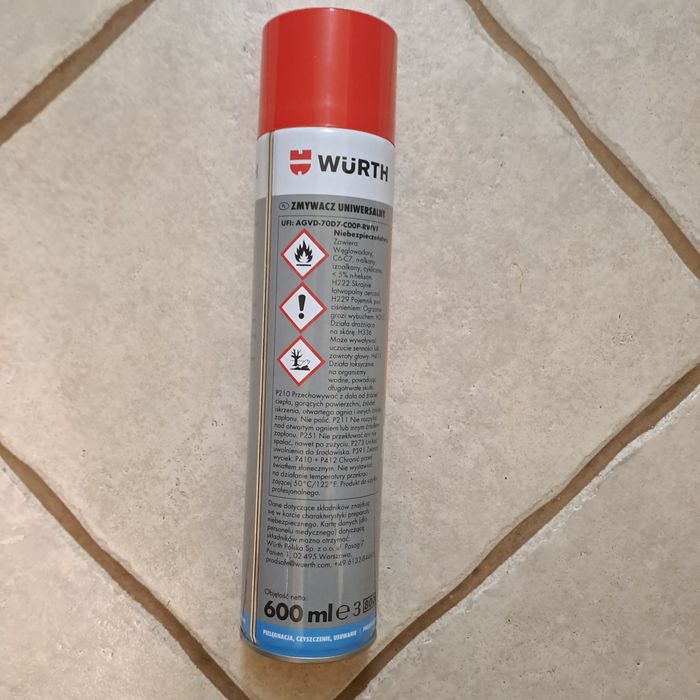 Zmywacz uniwersalny Würth