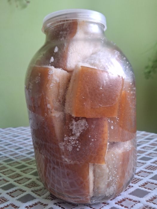 Сало домашнє жовте