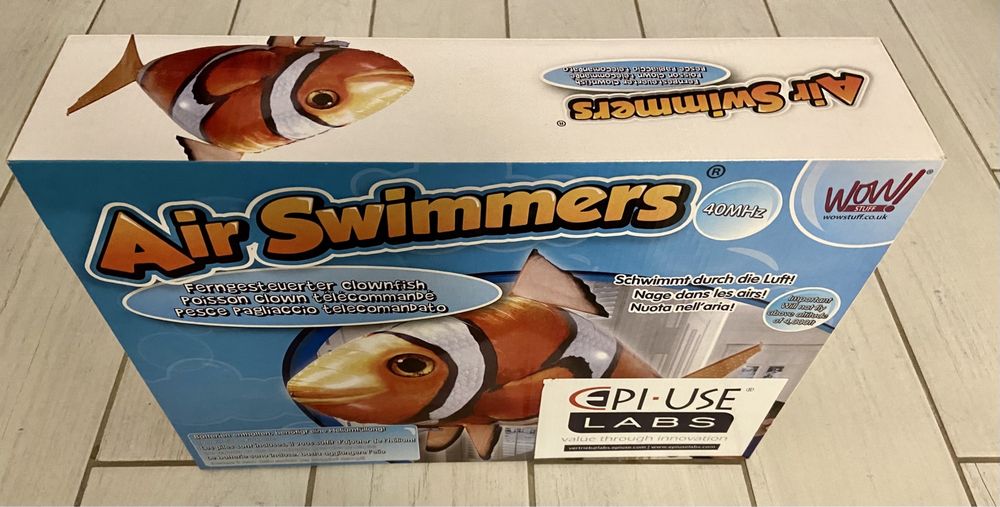 Air Swimmers latająca rybka Nemo zdalnie sterowana - nowa zabawka