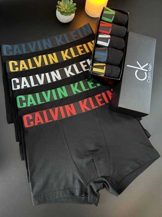 Чоловічі боксери/труси Calvin Klein серія Intense2 з широкою резинкою