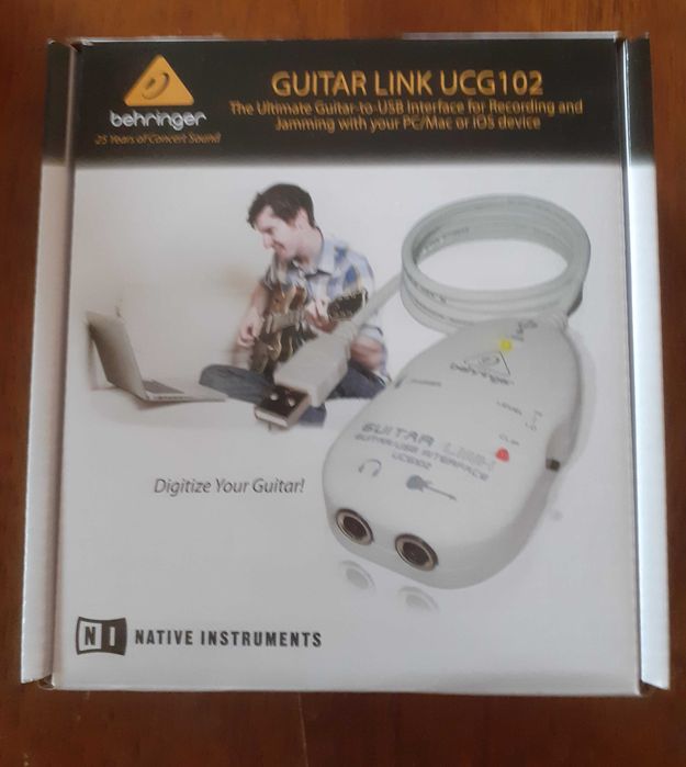 Behringer Guitar Link UCG102 como novo