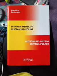 Słownik medyczny hiszpańsko-polski Bronisław Jakubowski