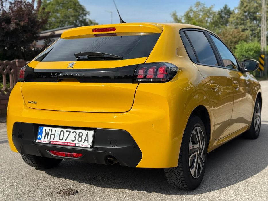 Peugeot 208 Salon PL FV23% CarPlay AndroidAuto Czujniki parkowania Dotykowy ekran