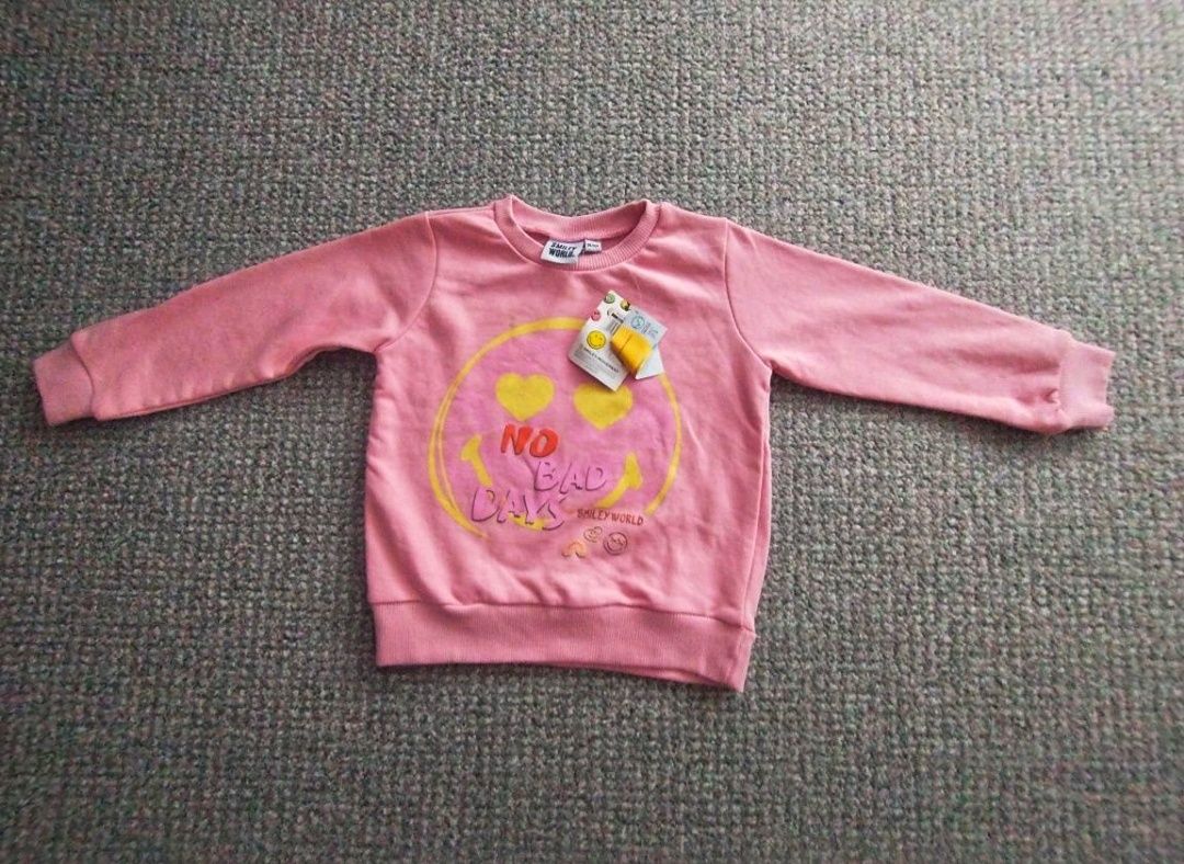 NOWA Bluza dziewczęca Smileyworld 98/104