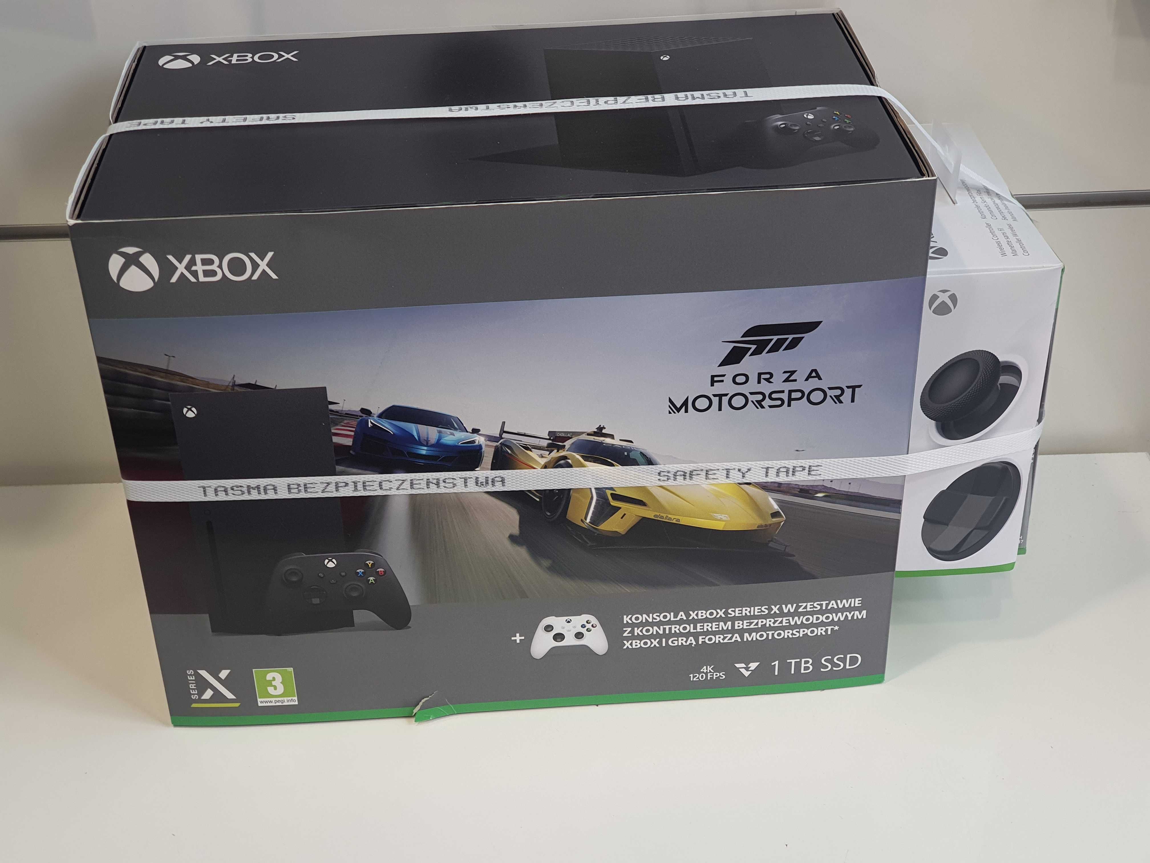 Xbox Series X 1TB SSD 2X Pad Forza Motorsport Sklep Zamiana