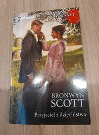 Książka "Przyjaciel z dzieciństwa" Bronwyn Scott romans historyczny