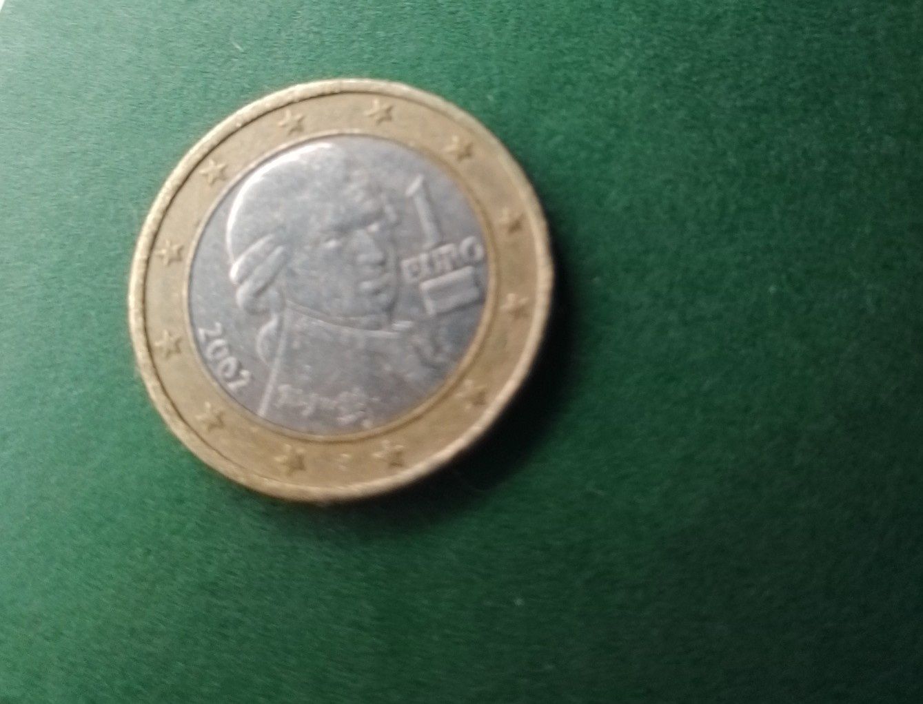 Монети 1 євро різних країн