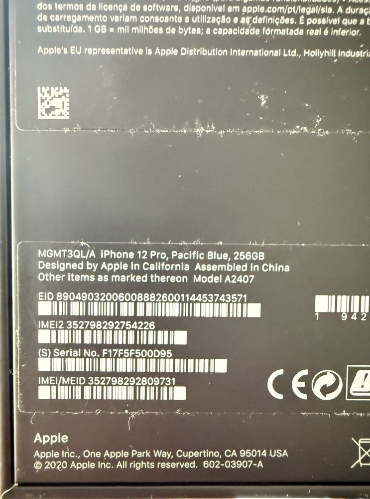 Iphone 12 Pro 256GB