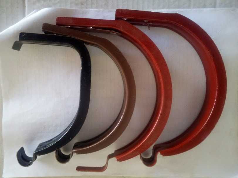 Hak rynnowy dokrokwiowy doczołowy rynajza uchwyt roz 125 mm i 150 mm