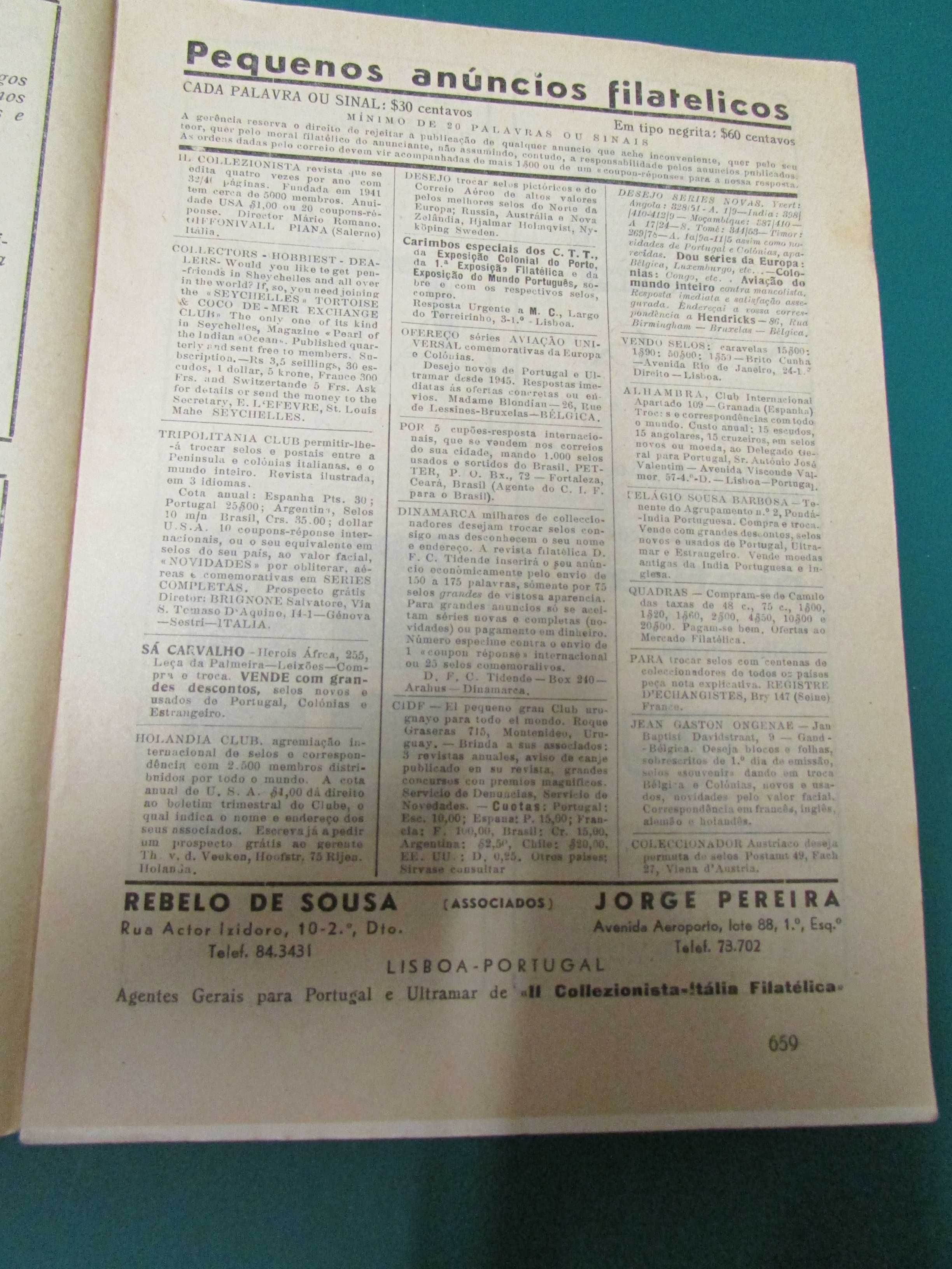 Filatelia (literatura): Mercado Filatélico - revista nº 60 (1953)