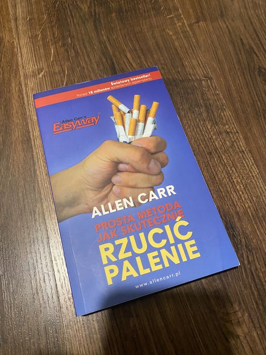 Książka Allen Carr Easyway Prosta metoda jak skutecznie rzucić palenie