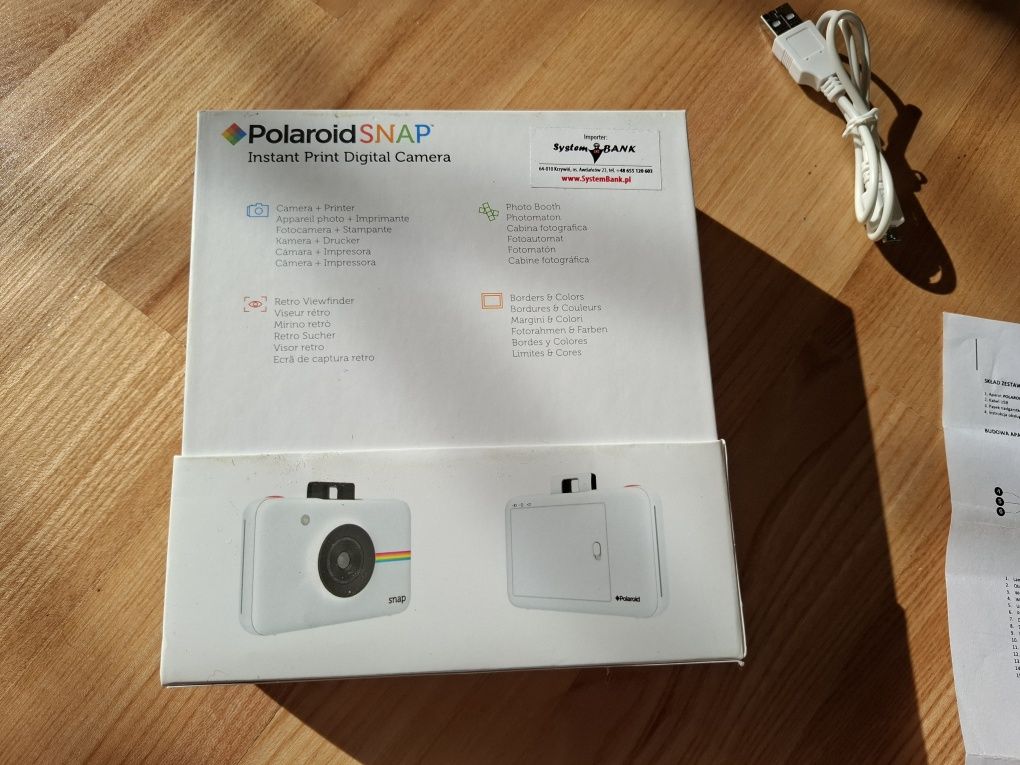 Polaroid snap instant print digital camera