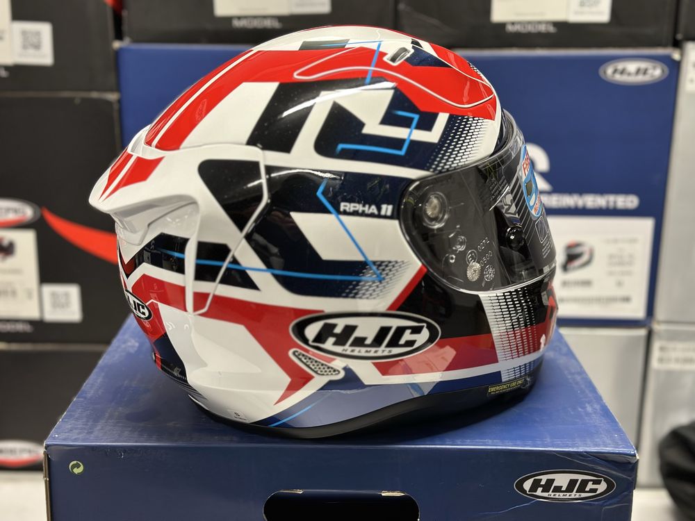 Kask motocyklowy HJC RPHA 11 NECTUS rozmiar S Szyba X2, pinlock!