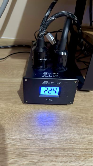 Zasilacz Audio Listwa Audio Matihur TP 80E listwa hifi sieciowy