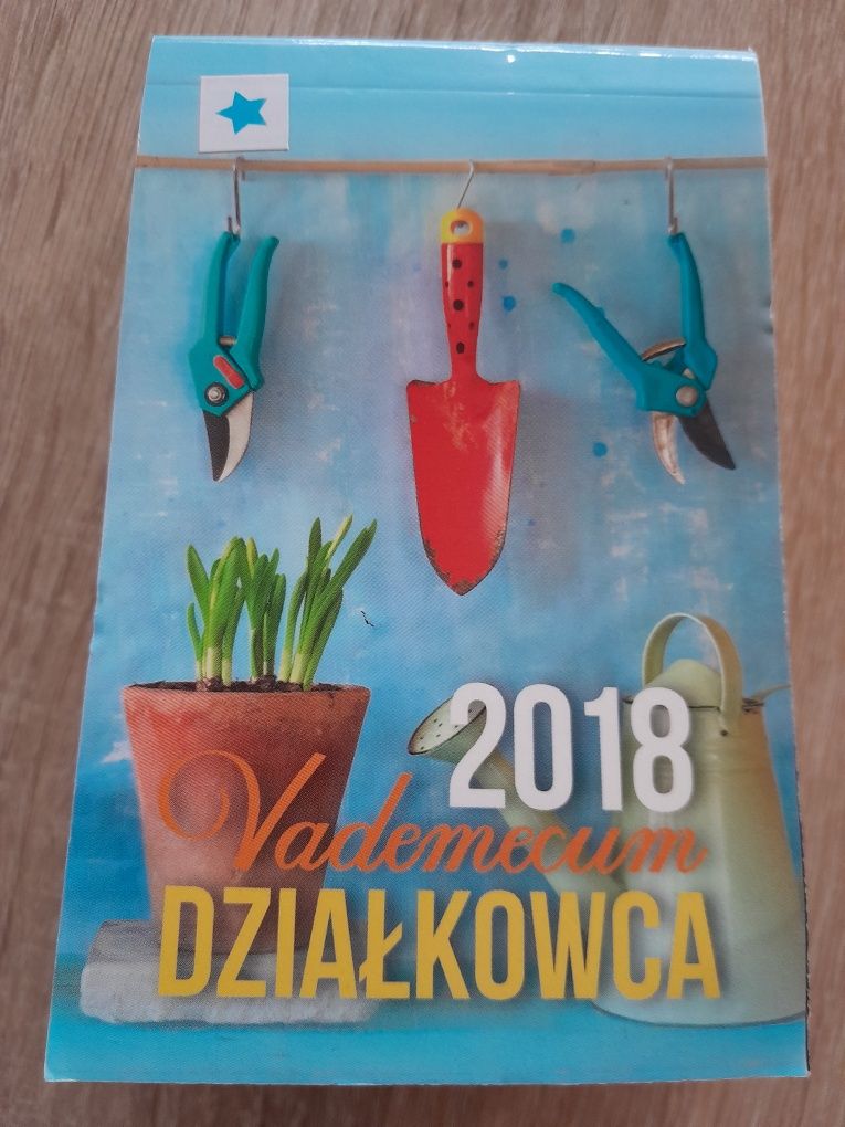 Kartka z kalendarza zdzieraka 2018