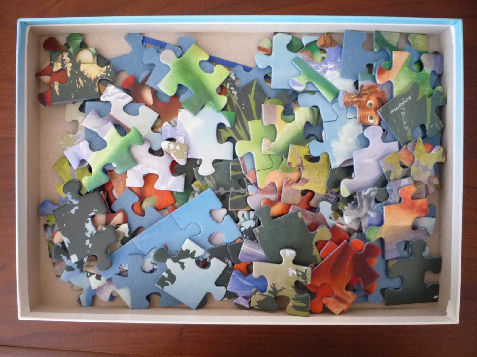 Ravensburger Puzzle XXL Dobry Dinozaur 104 Jak Nowe