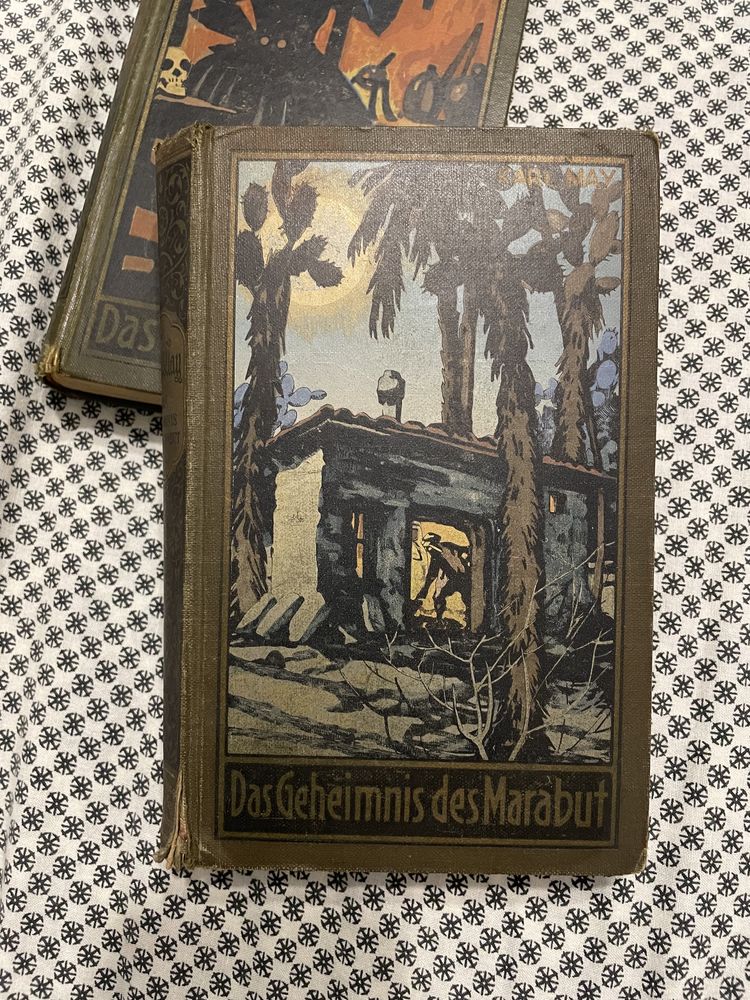 Karl May stare wydania 1927 r - 1929 r niem gotyk zabytkowe