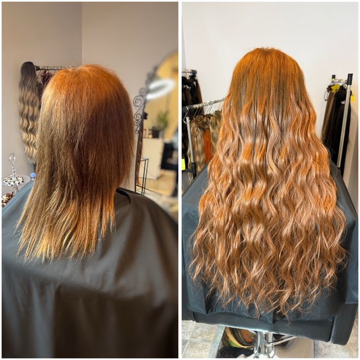 Przedluzanie wlosow bioproteinowe/naturalne 600 zl