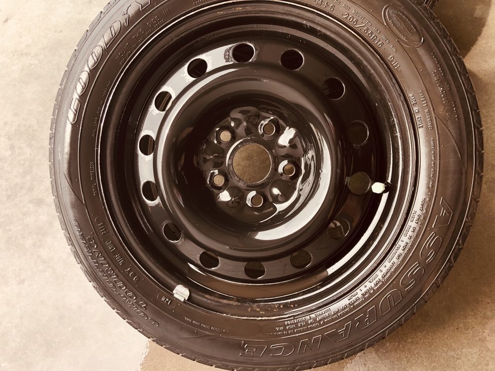 Диски металеві VAG r16 5*112 з гумою