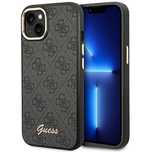 Etui Guess 4G Vintage Gold Logo na iPhone 14 - czarne