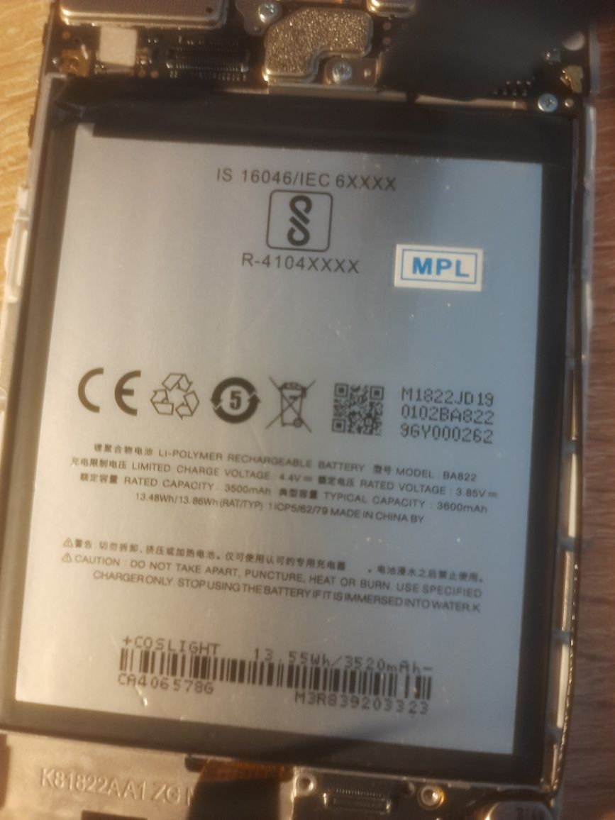 Meizu note 8 на запчасти