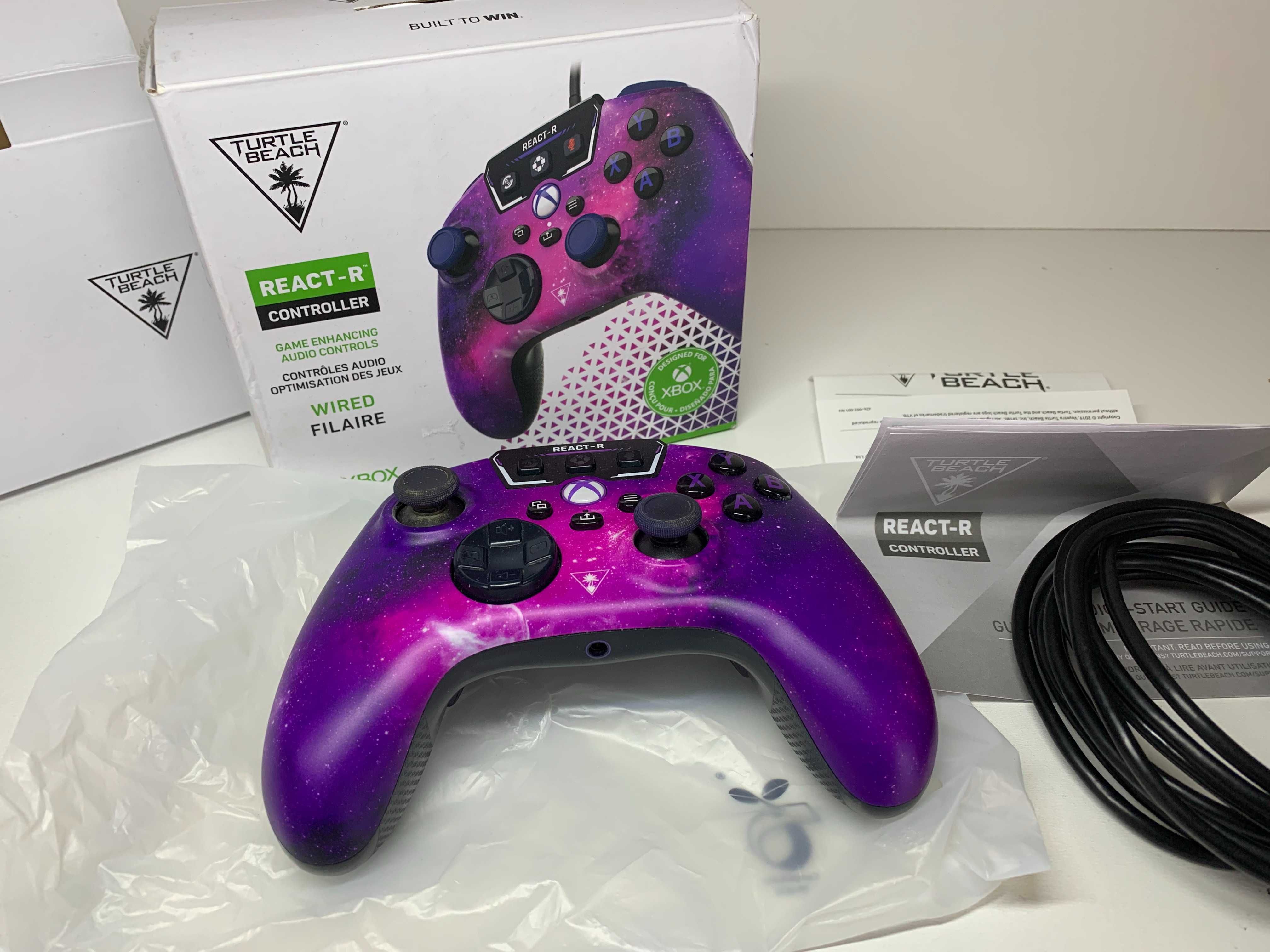 Turtle Beach React-R Oficjalny Przewodowy Kontroler Pad Xbox X S One