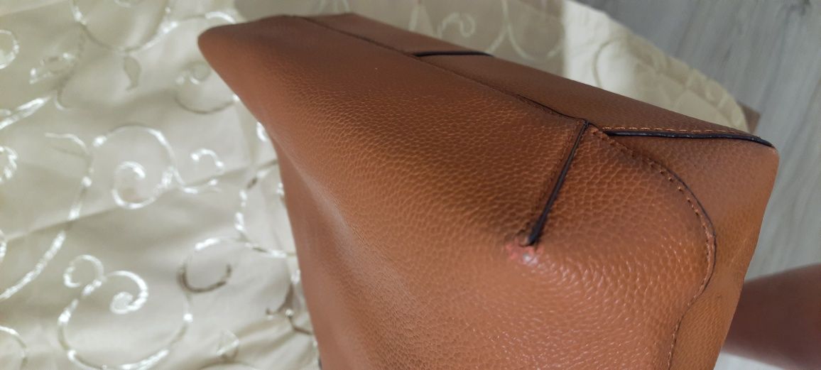 Torebka wittchen shopper shopperka camel  brąz