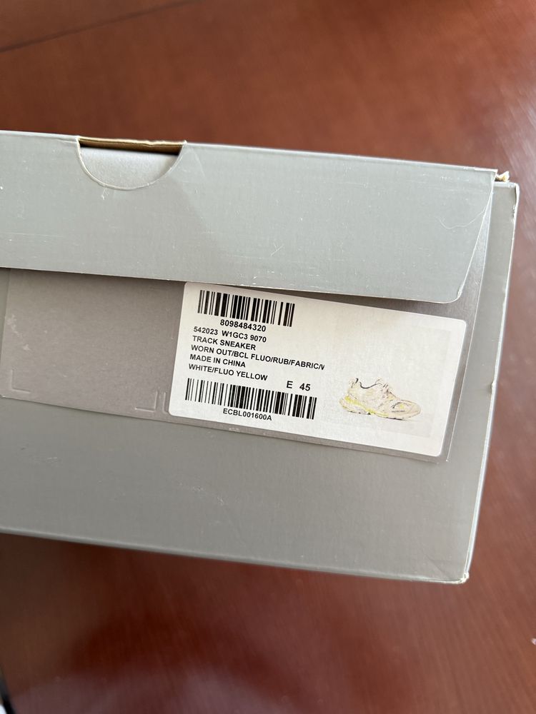 Balenciaga Track Sneakers (12us/45it/29.5cm)