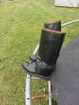 Buty oficerki stare wojskowe