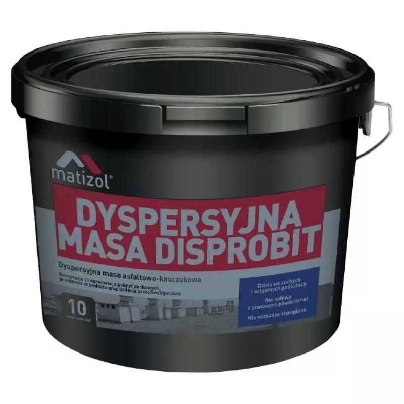 Dyspresyjna masa Disprobit 10kg nadaje się na styropian  fundamentowy